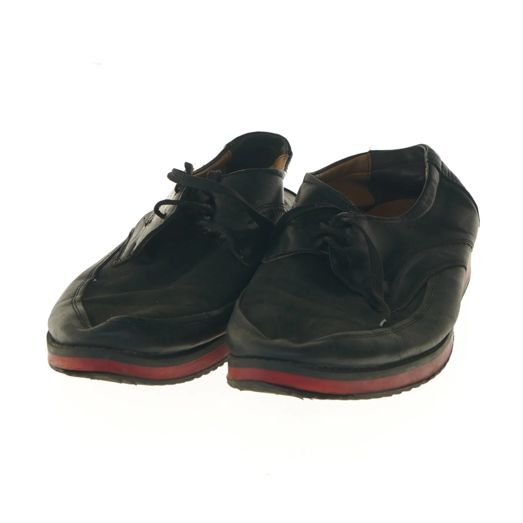 Sort herresko med rød sål, str. 44 fra De Costa (str. 44 )
