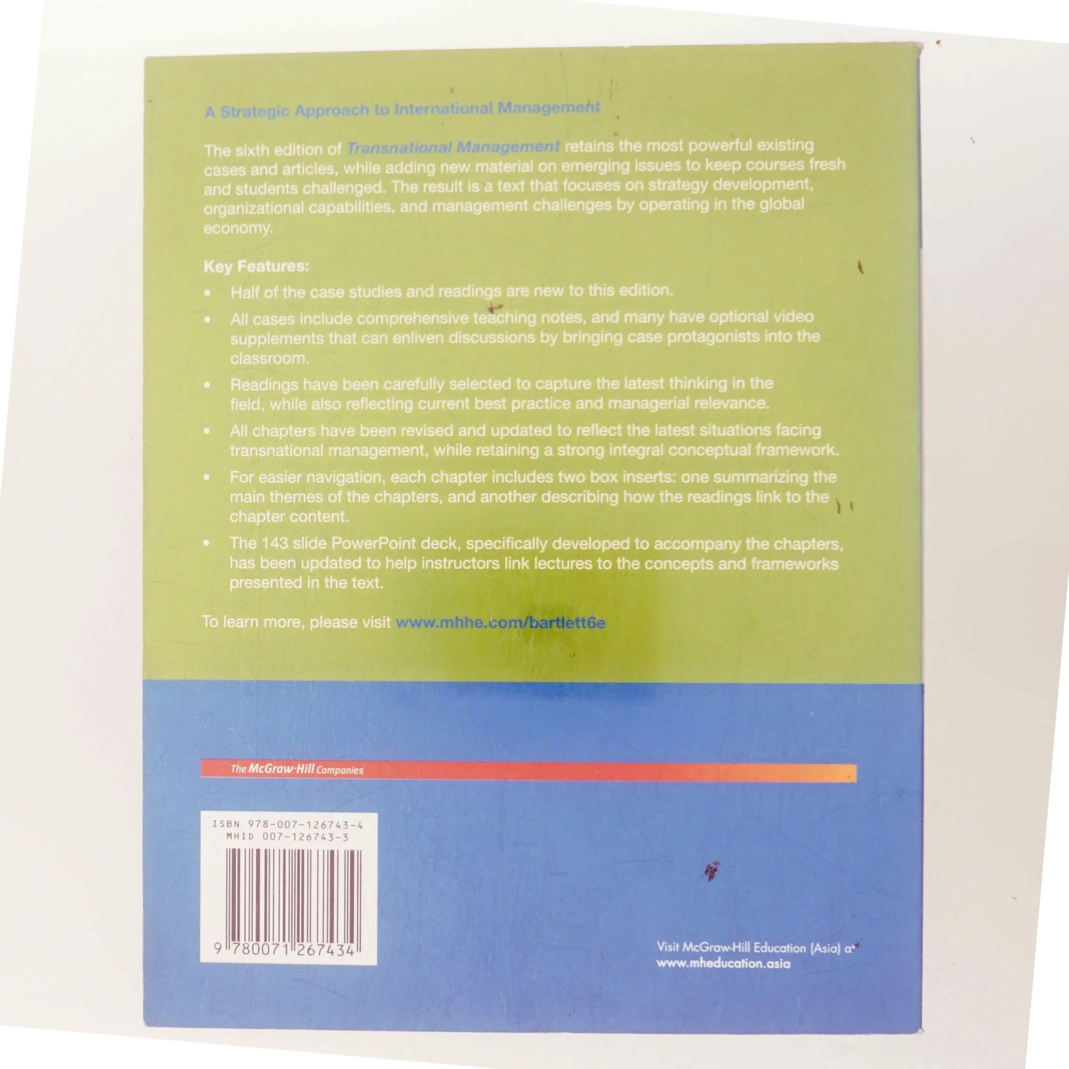 Transnational management : text, cases, and readings in cross-border management af Christopher A. Bartlett (1943-) (Bog)