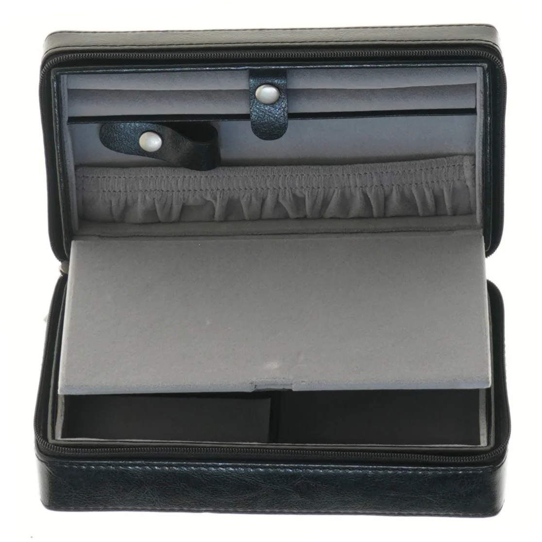 Smykkeskrin med spejl (str. 19x11x6 cm)