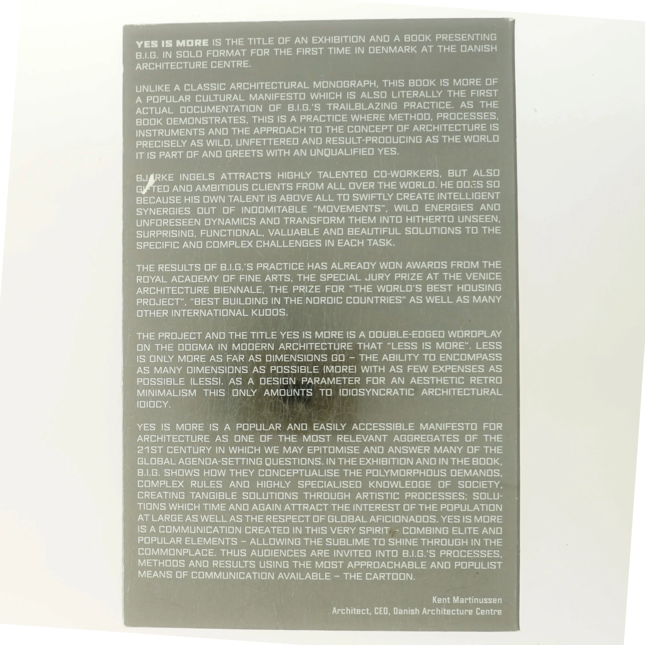 Yes Is More af Bjarke Ingels Group (Bog)