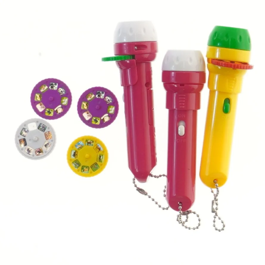 Lommelygter med billeder (str. 11,5 cm)