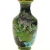 Kinesisk cloisonné-vase (str. H 22 cm)