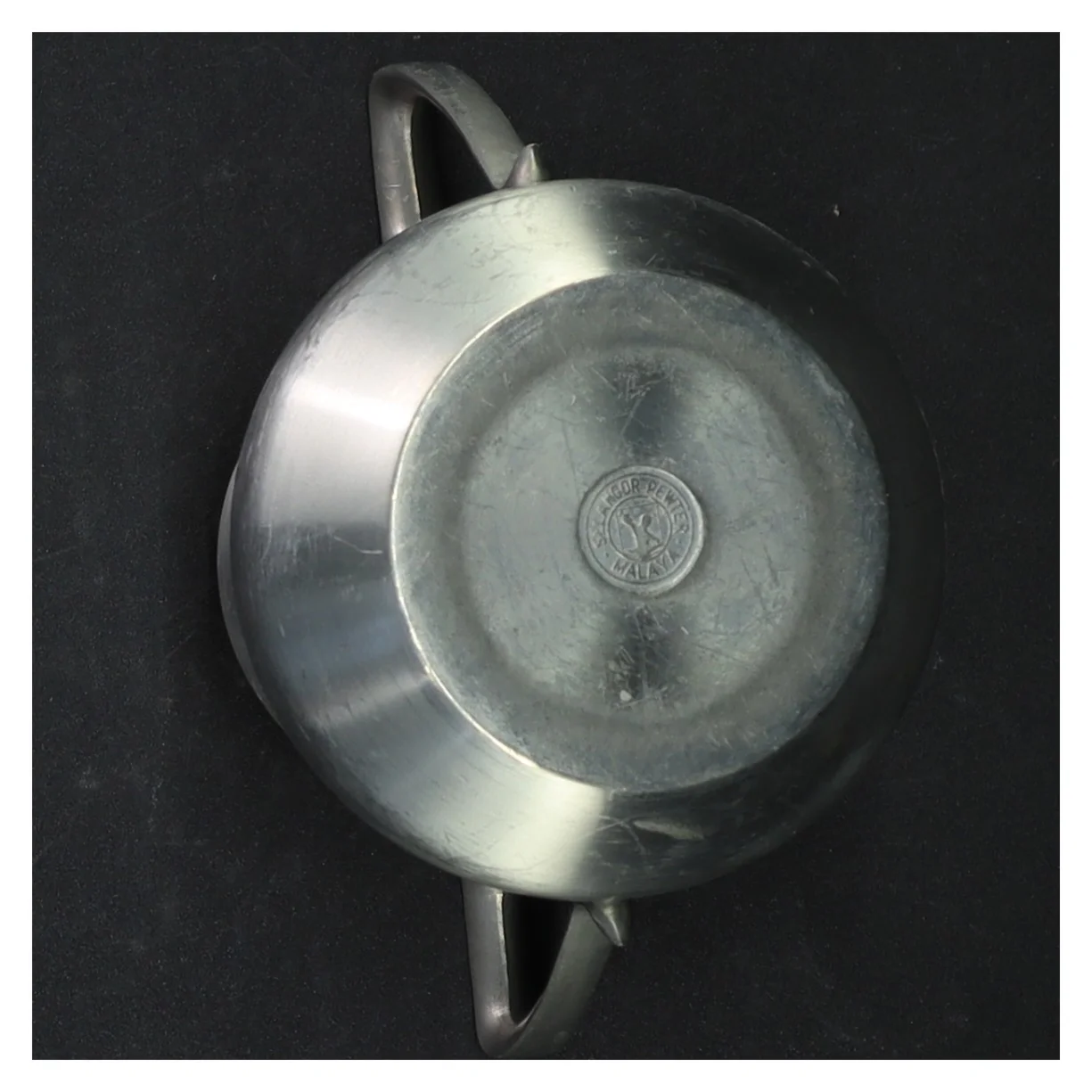 Vintage tin sukkerdkål (str. 9 cm)