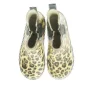 Korte gummistøvler med leopard print fra Nordbjørn (str. 28)