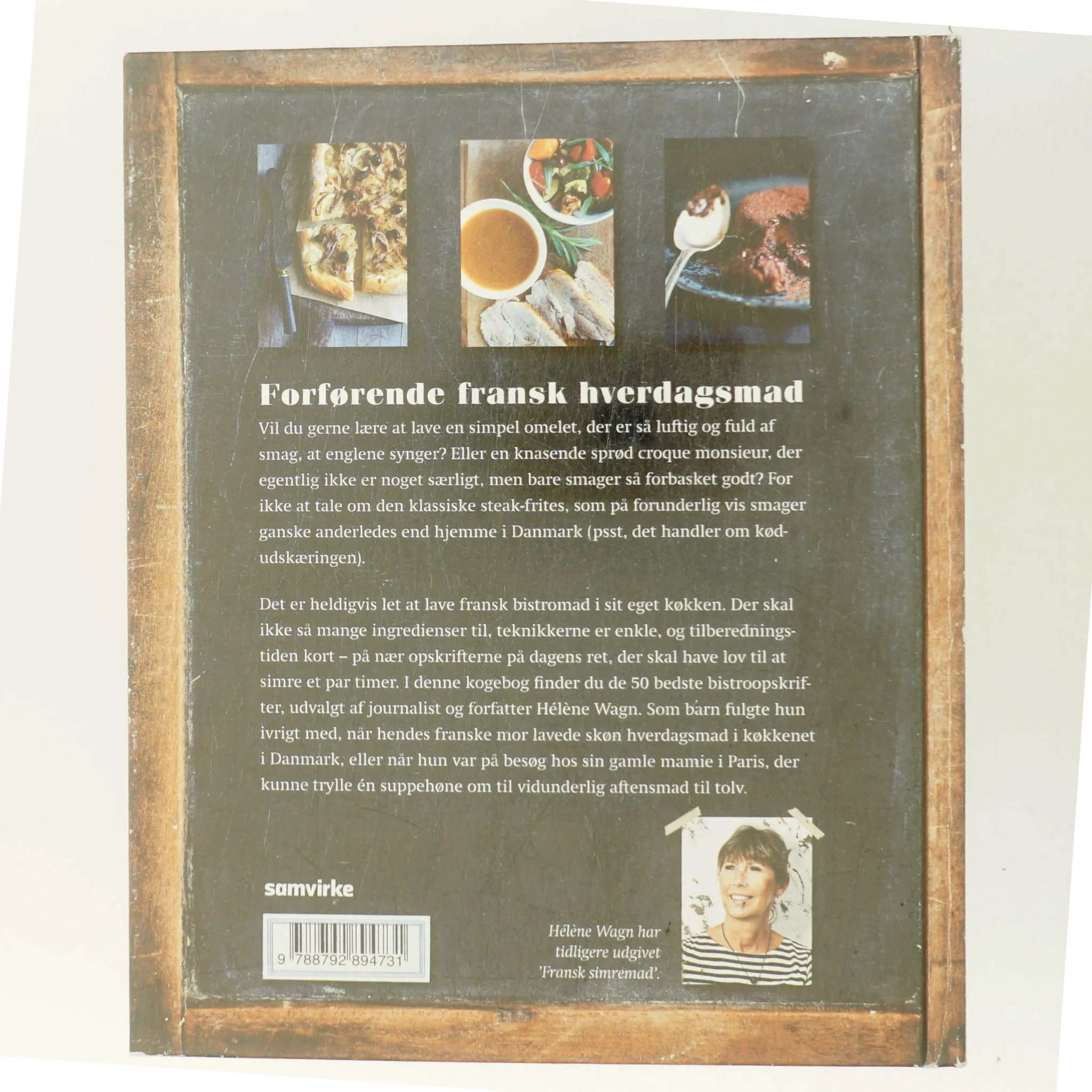 Mit bistrokøkken : forførende fransk hverdagsmad af Hélène Wagn (Bog)