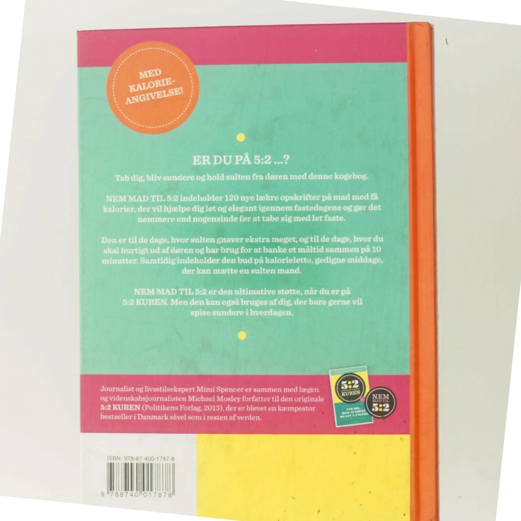 Nem mad til 5:2 : lette low-carb opskrifter, der hjælper dig igennem dine fastedage af Mimi Spencer (Bog)