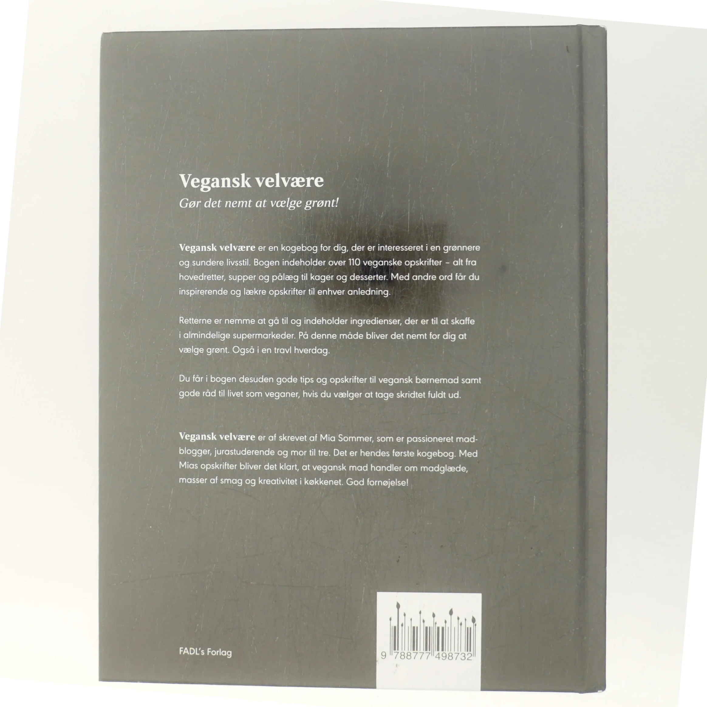 Vegansk velvære af Mia Sommer (Bog)