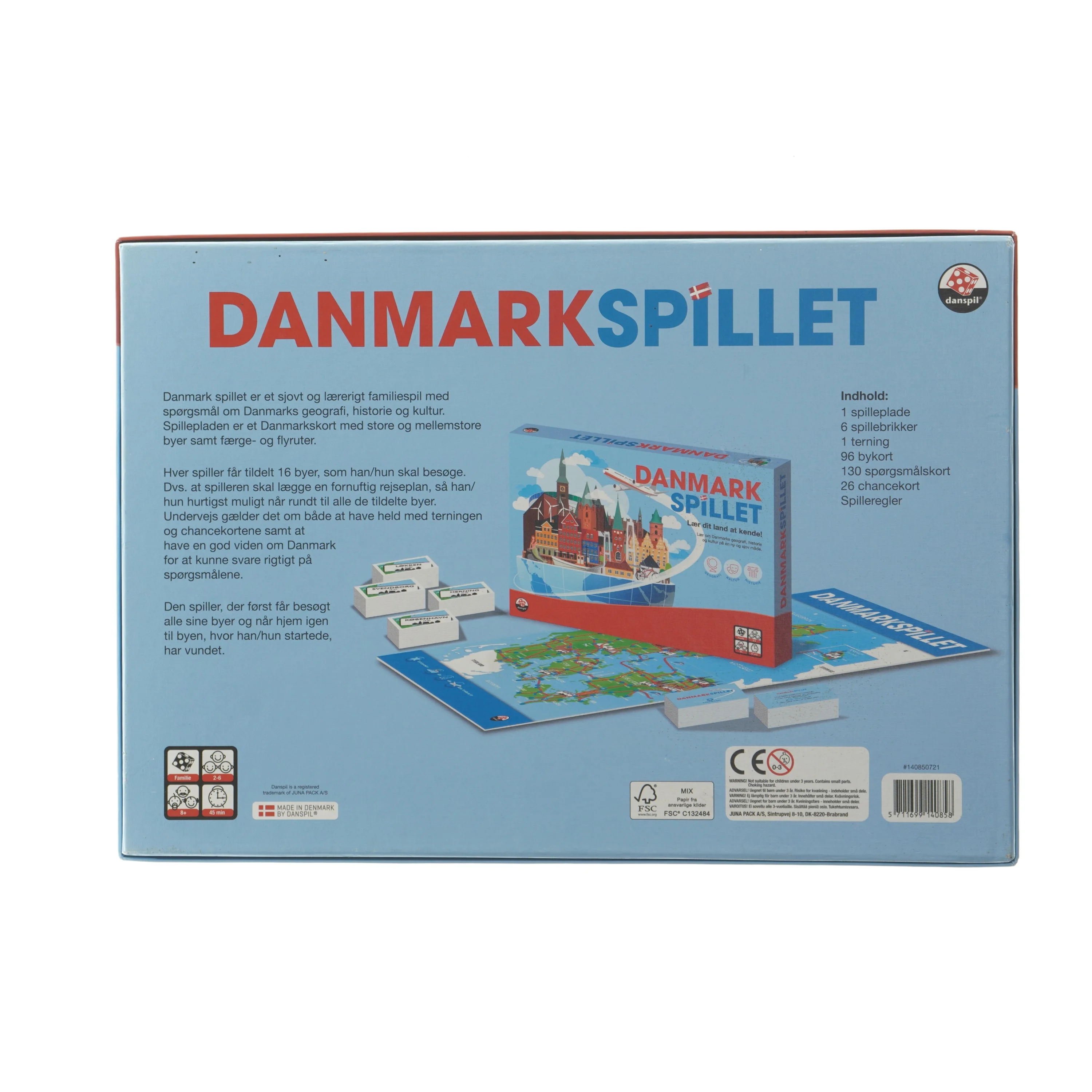 Danmark Spillet (str. 5x27x40 cm)