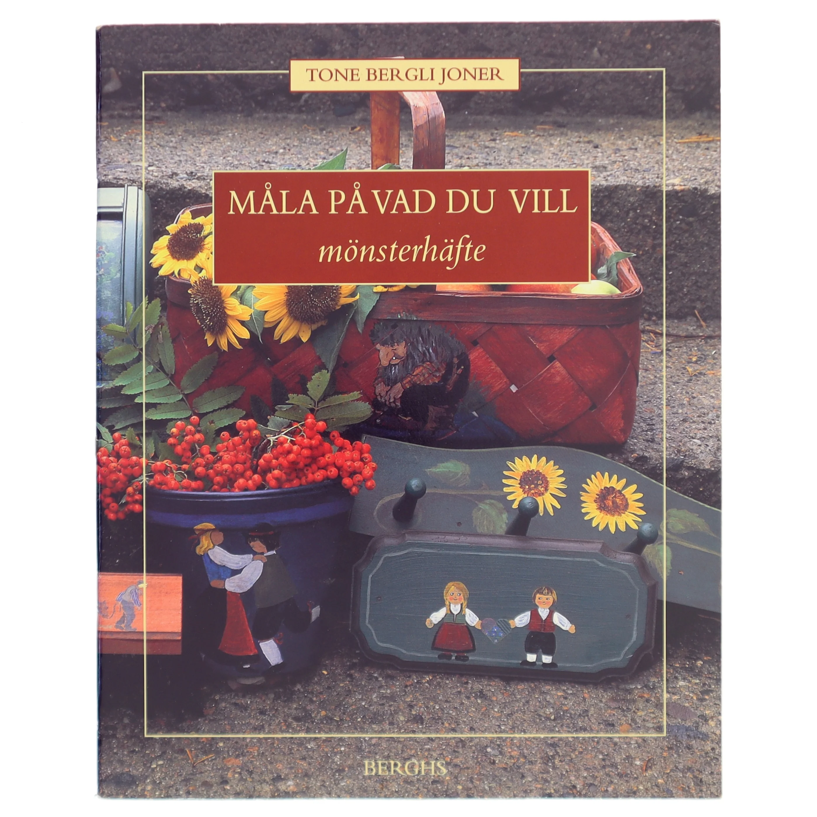 Måla på vad du vill mønsterhæfte fra Berghs