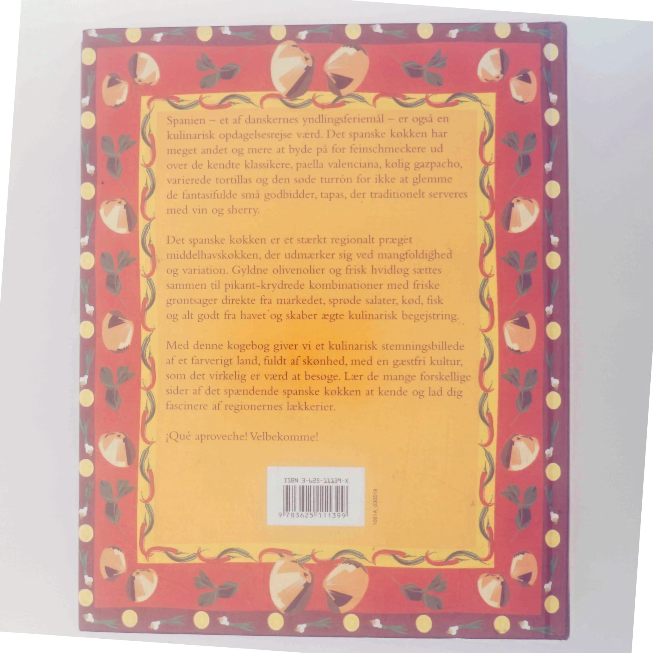 Den spanske kogebog (Bog)