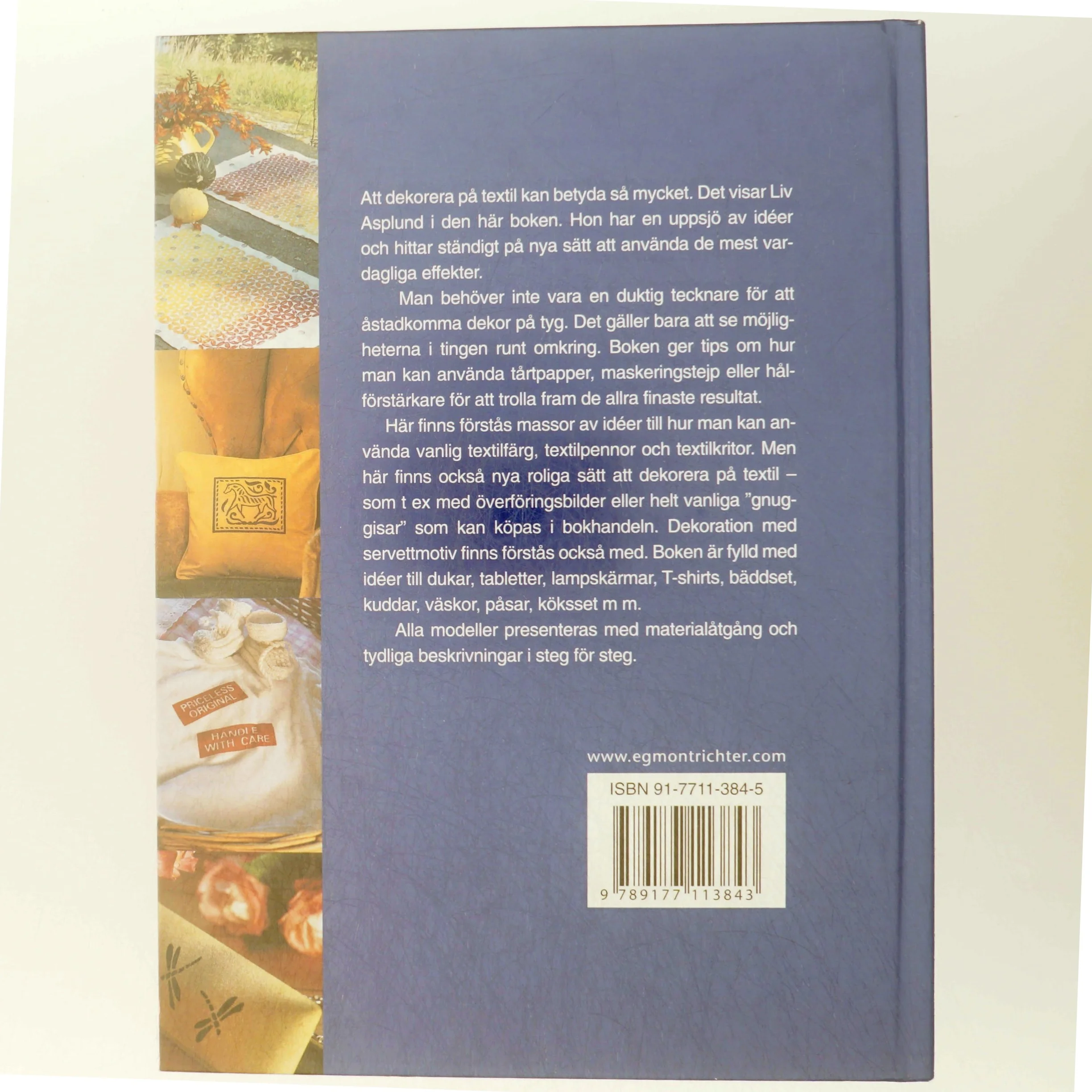 Dekorera med färg på textil fra Richters