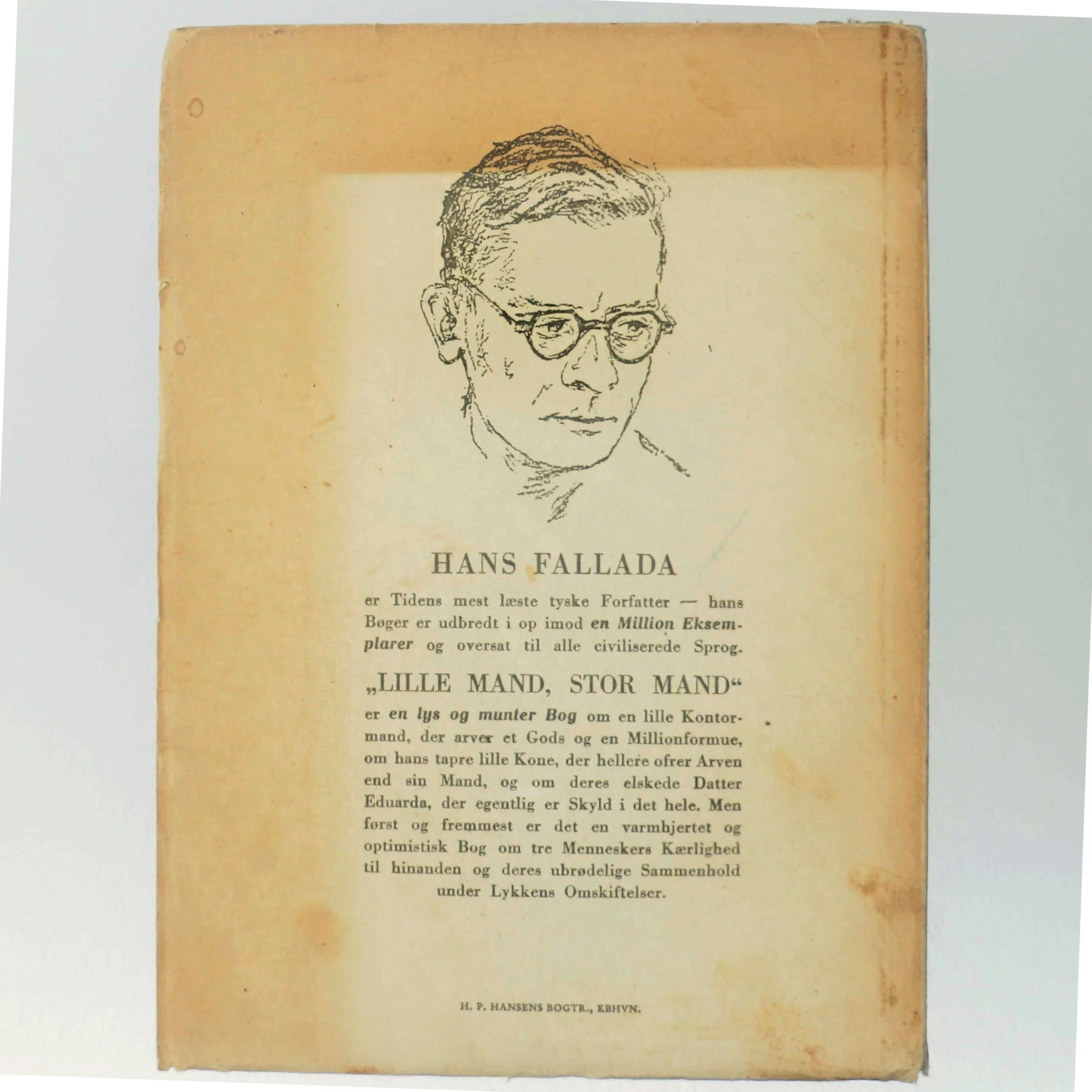 Hans Fallada 'Lille mand, stor mand'