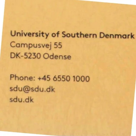 Ph.d.-afhandling fra Syddansk Universitet