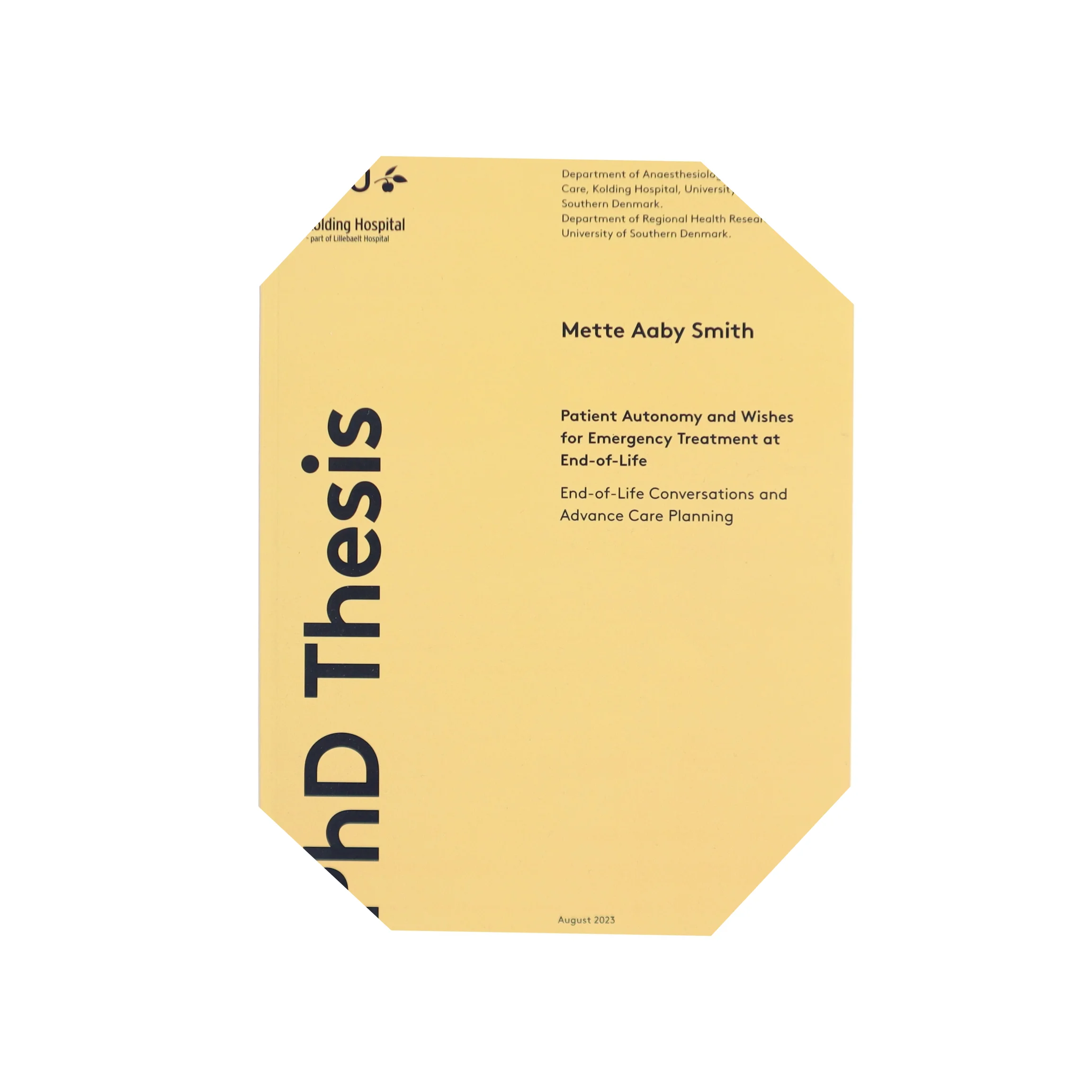 Ph.d.-afhandling fra Syddansk Universitet