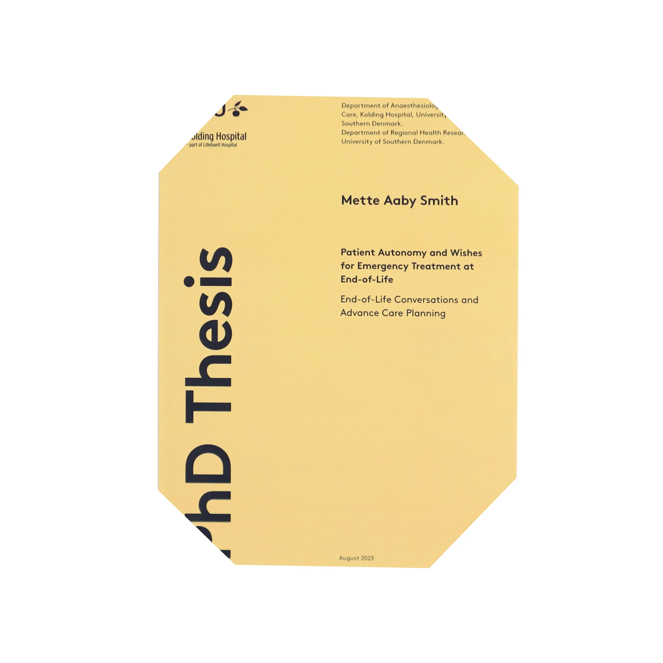 Ph.d.-afhandling fra Syddansk Universitet