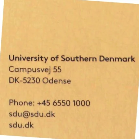 Ph.d.-afhandling fra Syddansk Universitet