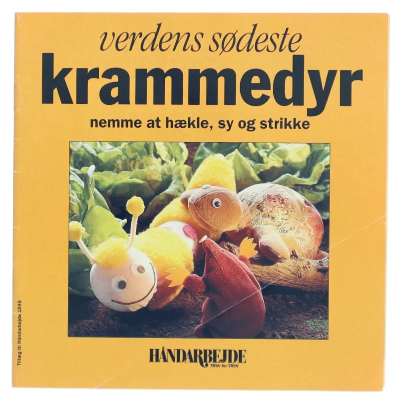 Håndarbejde Trin for Trin - Krammedyr Hæfte fra Bonniers Specialmagasiner A/S