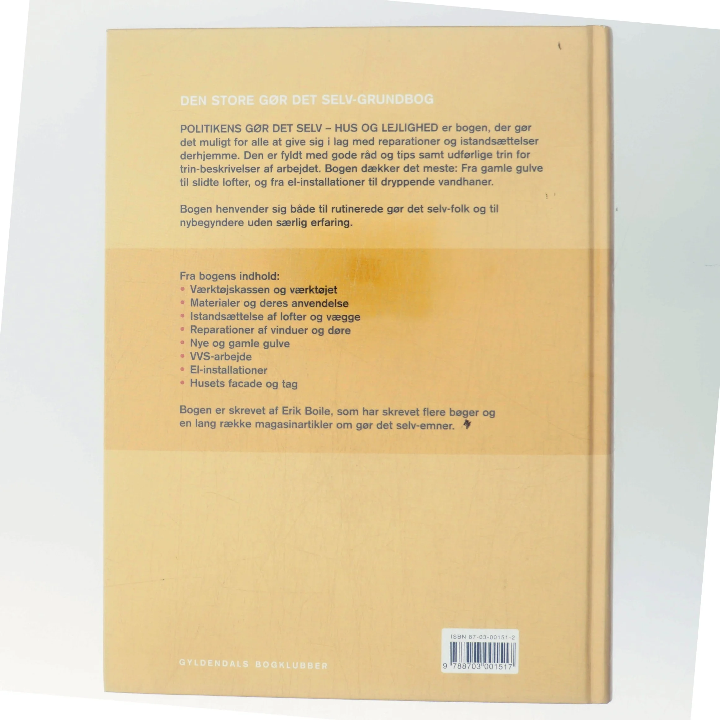 Politikens store gør det selv hus og lejlighed af Erik Boile (Bog)