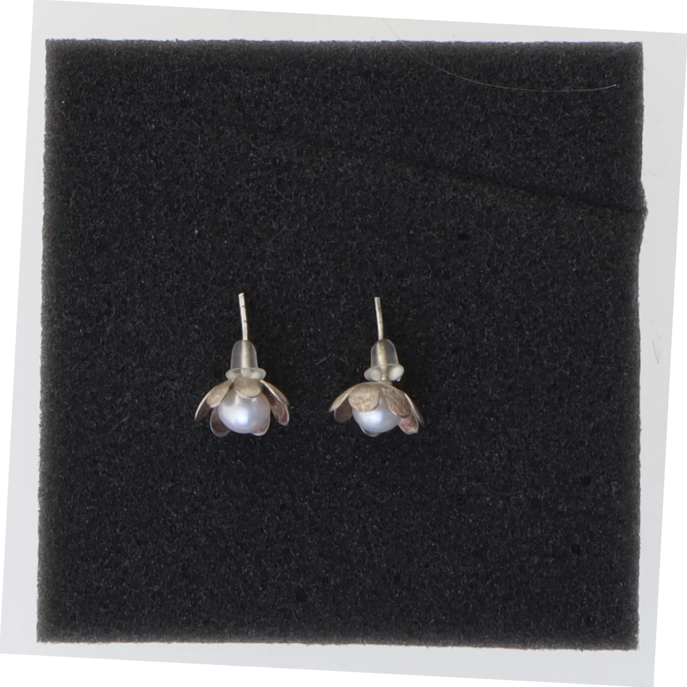 Perleøreringe (str. 1 cm)