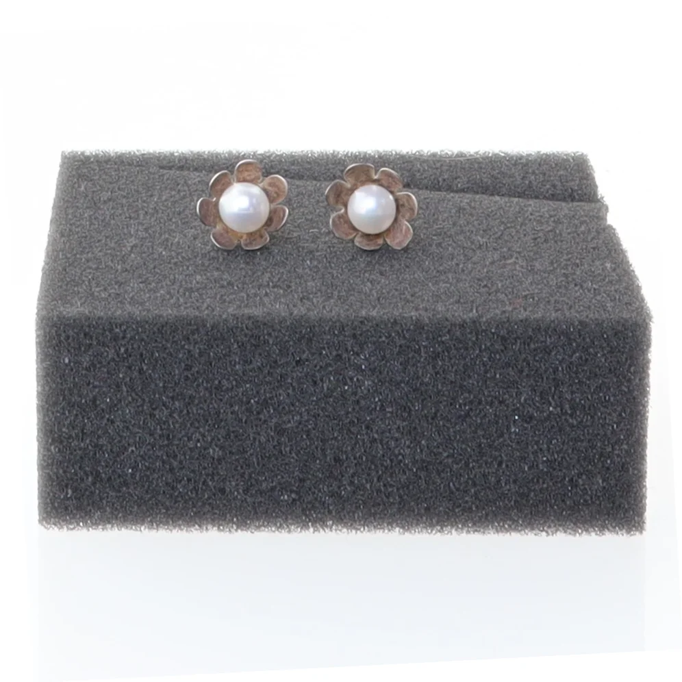 Perleøreringe (str. 1 cm)