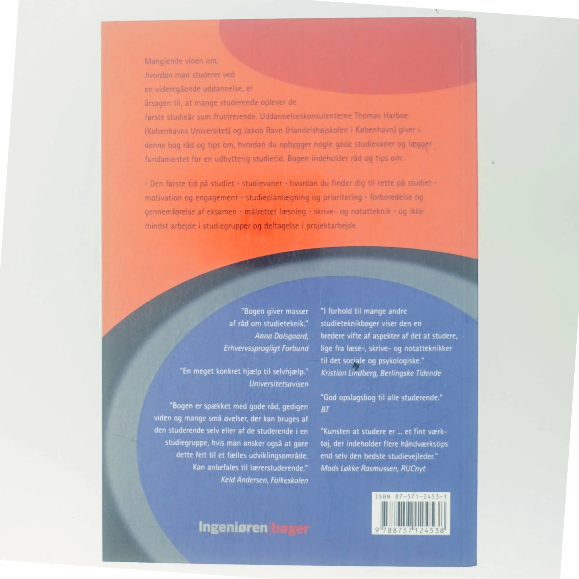 Kunsten at studere : en håndbog i studieteknik (Bog)