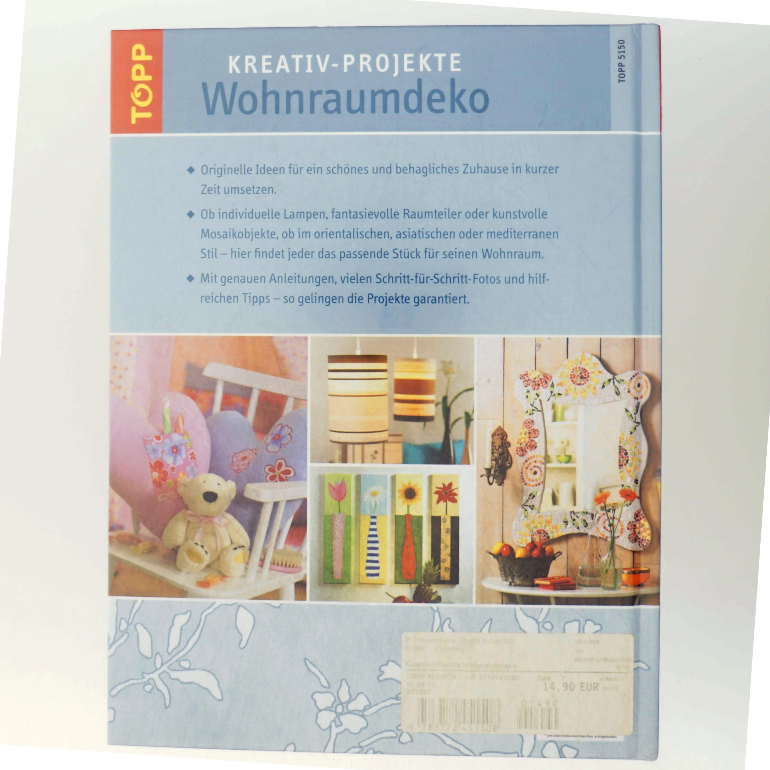 Kreativ-Projekte Wohnraumdeko bog fra TOPP