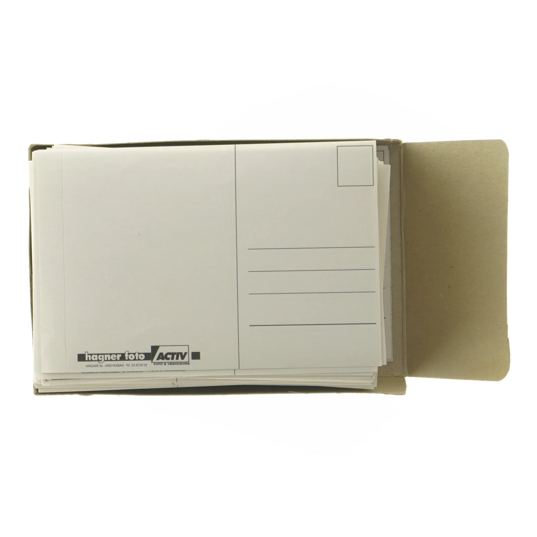 Postkort i kasse fra Hagner Foto (str. 15x10 cm)