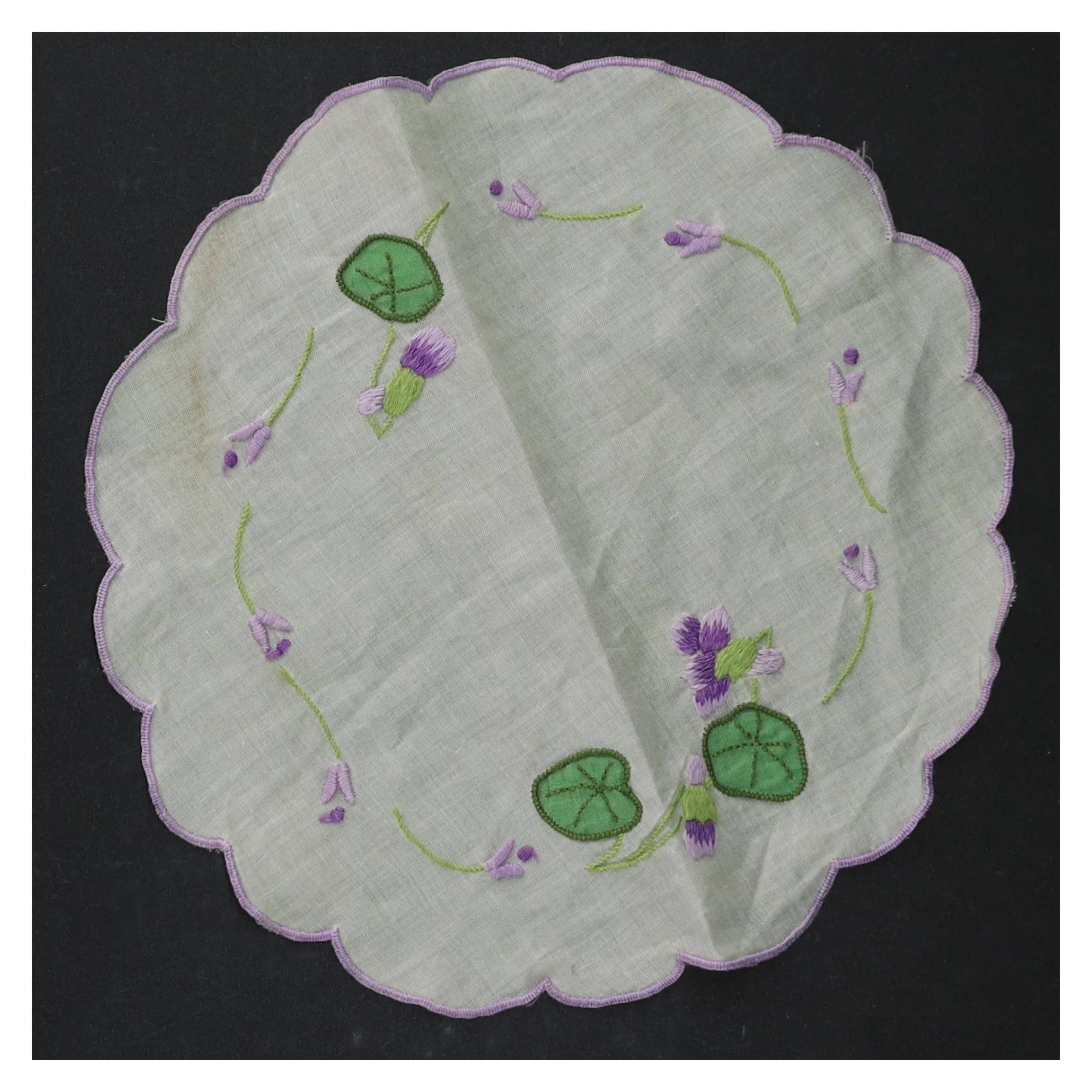 Broderede servietter (str. 20 cm)