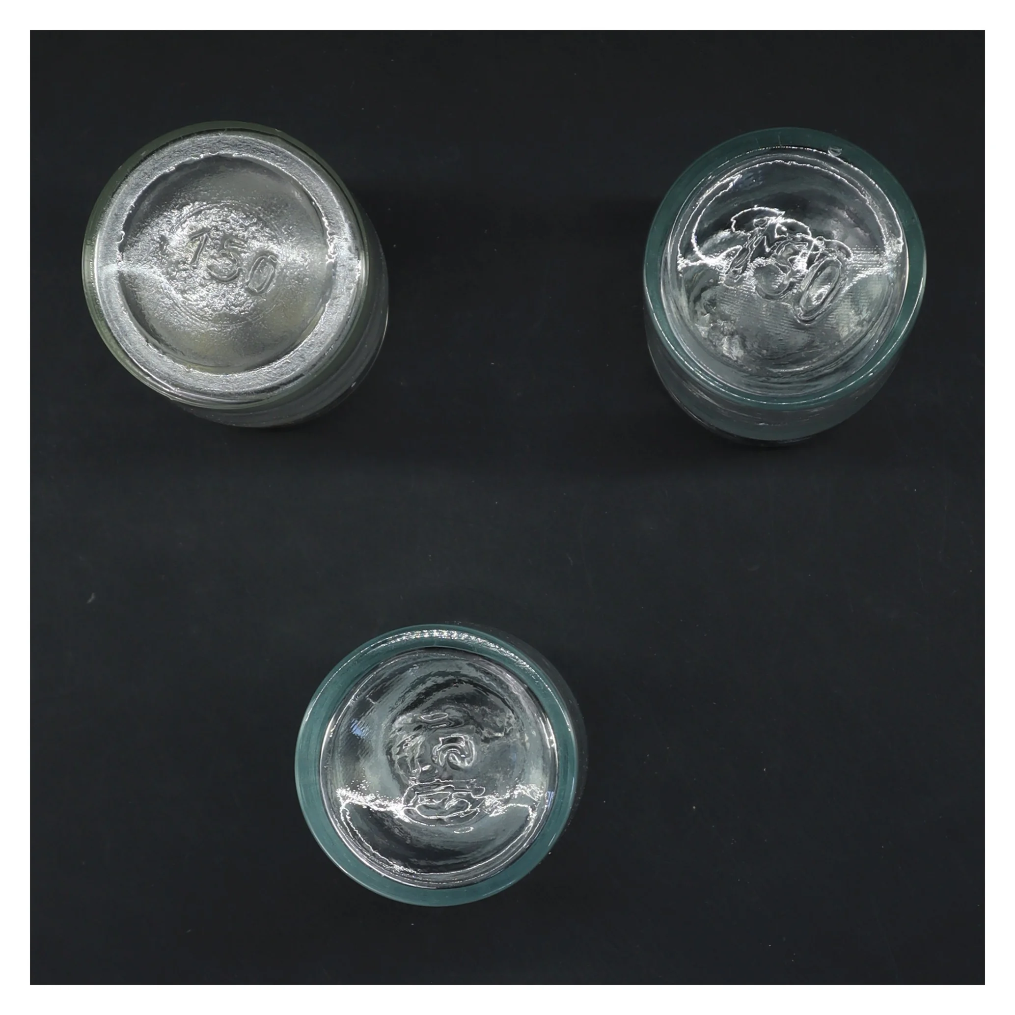 Glasbeholdere med låg (str. 11,5 cm)