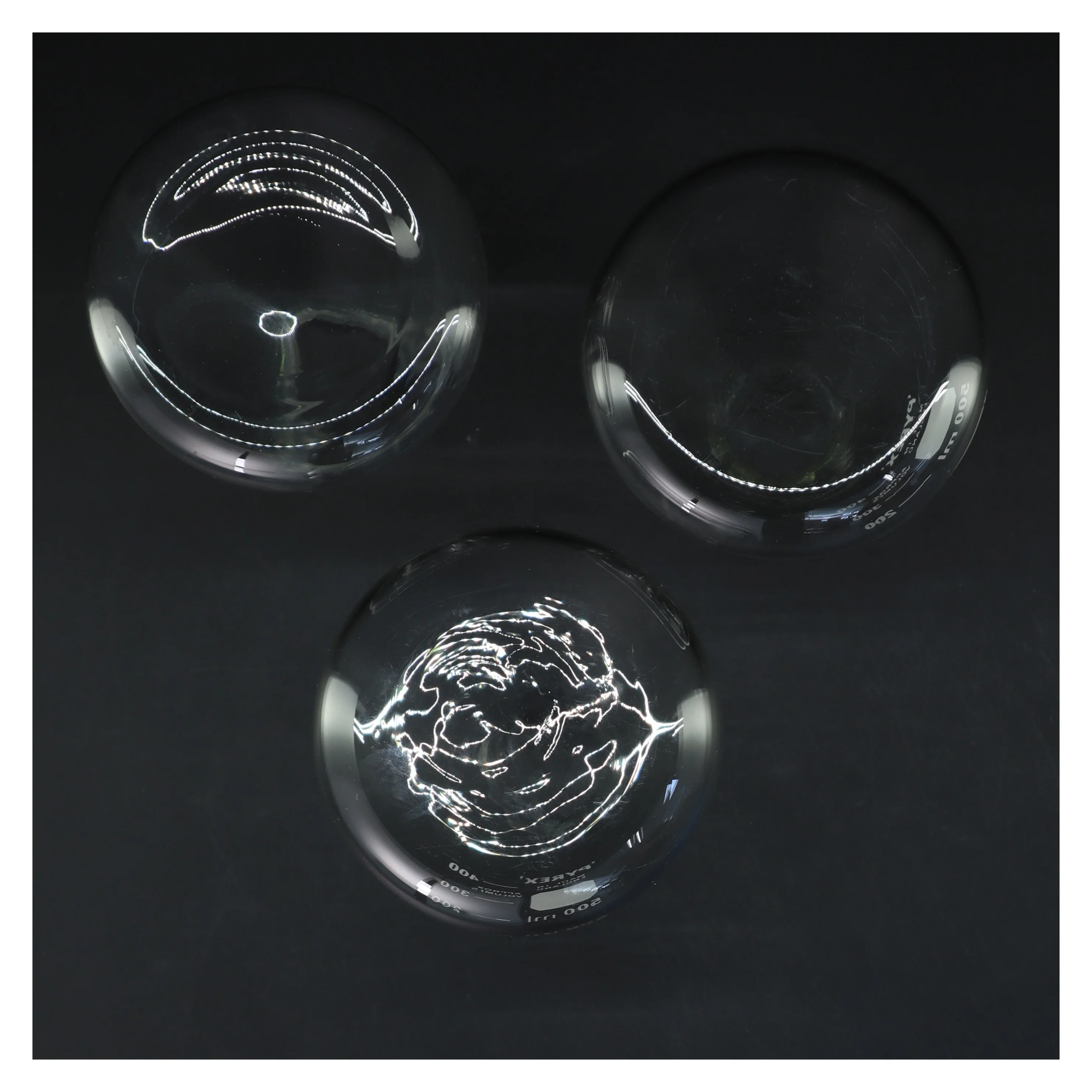 Pyrex Erlenmeyer kolber, 500 ml fra Pyrex (str. 3 stk 17,5 cm)