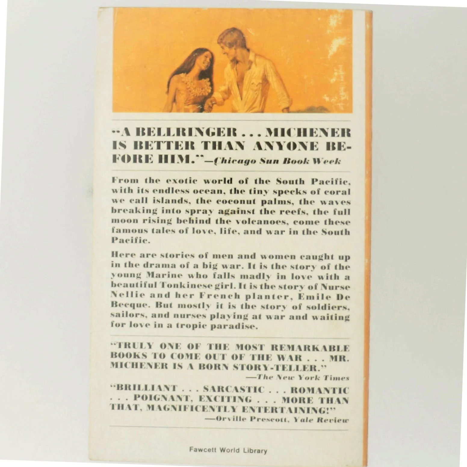 Tales of the South Pacific - James A. Michener, paperback