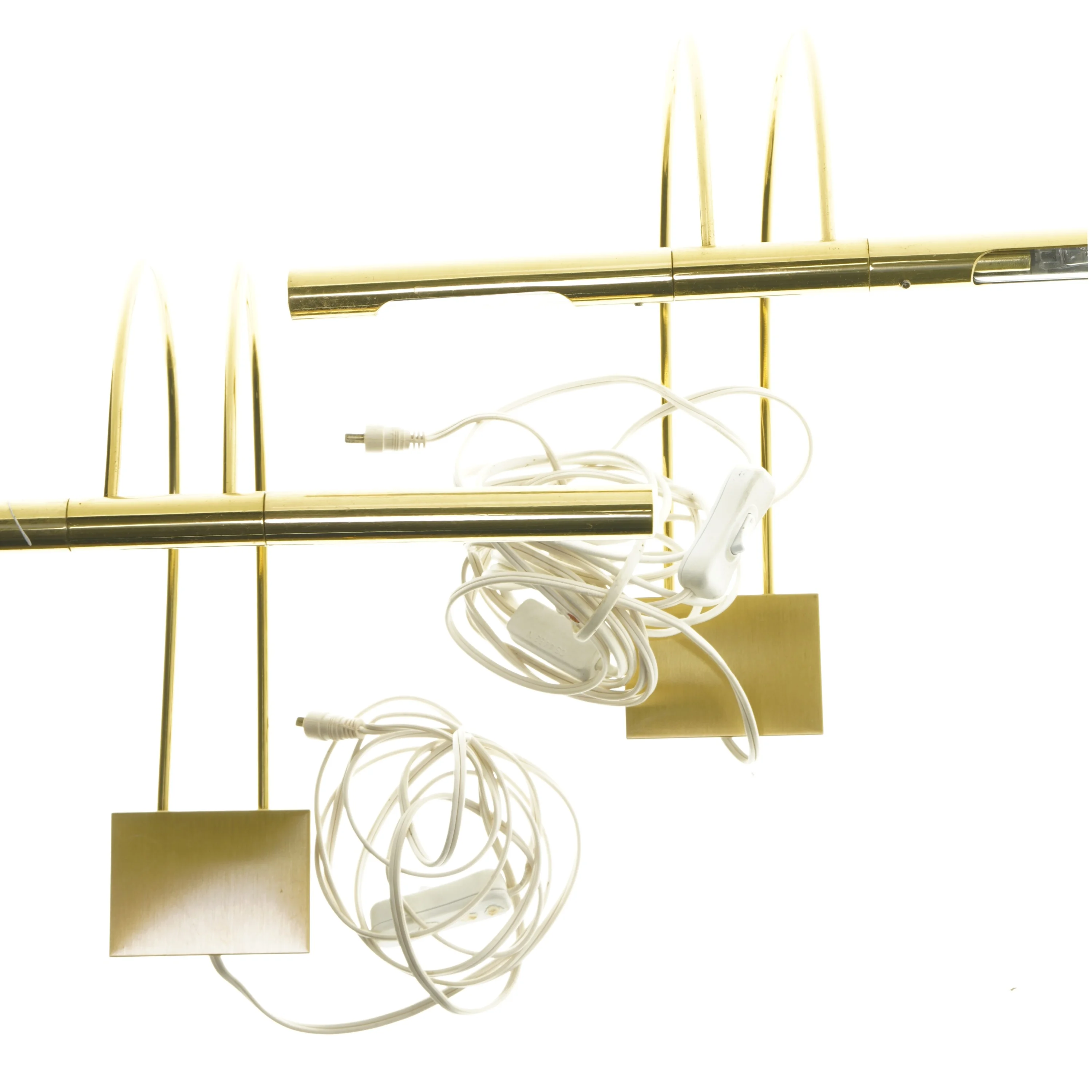 Guld LED billedlampe (str. 30x35 cm)