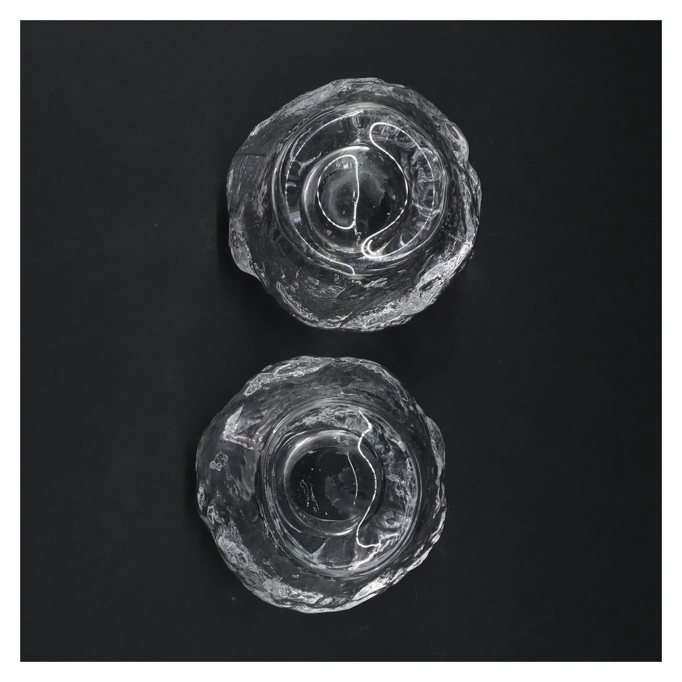 Glas lysestager (str. Ø 7 cm) fra Kosta Boda