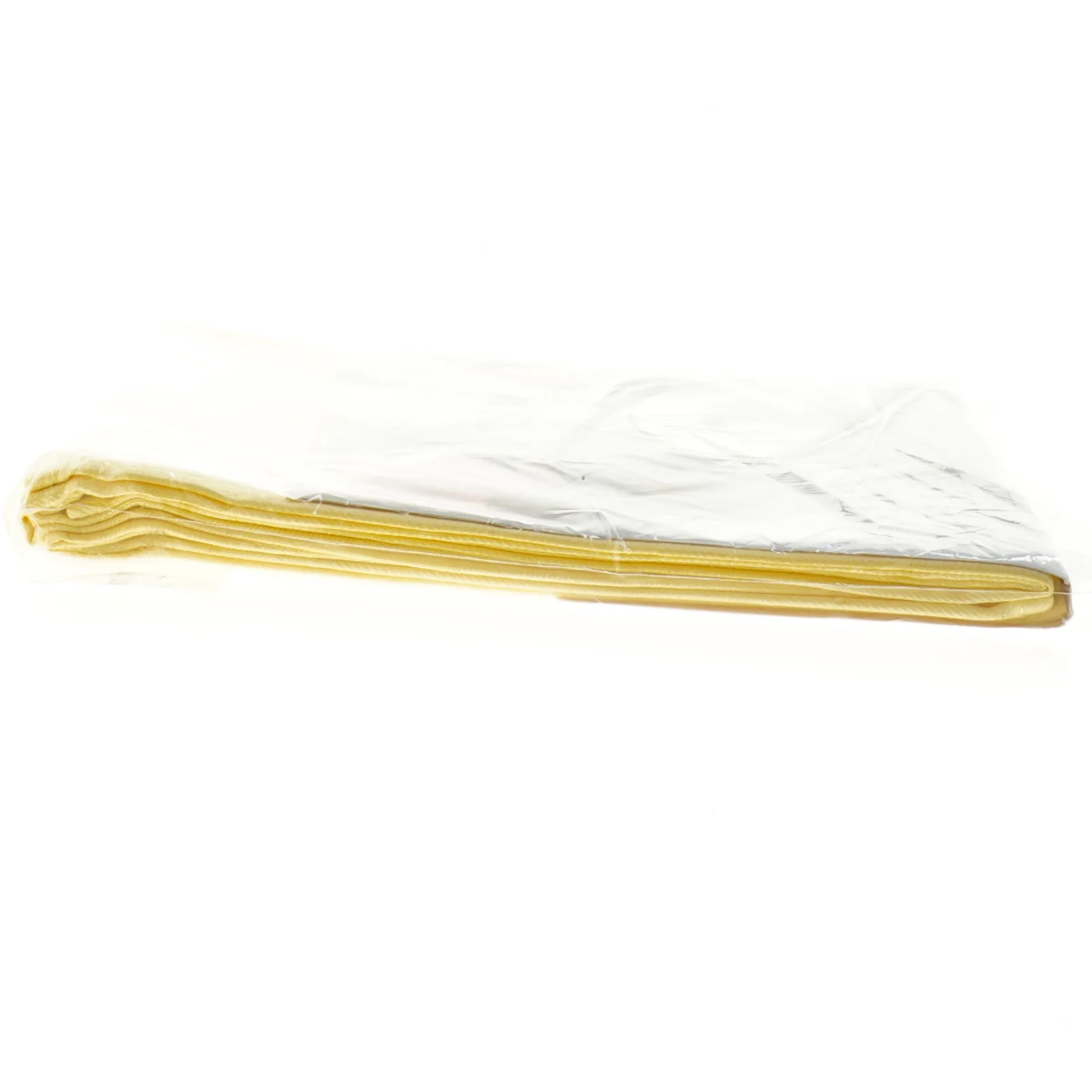 4 stk. gule damask servietter fra Damask