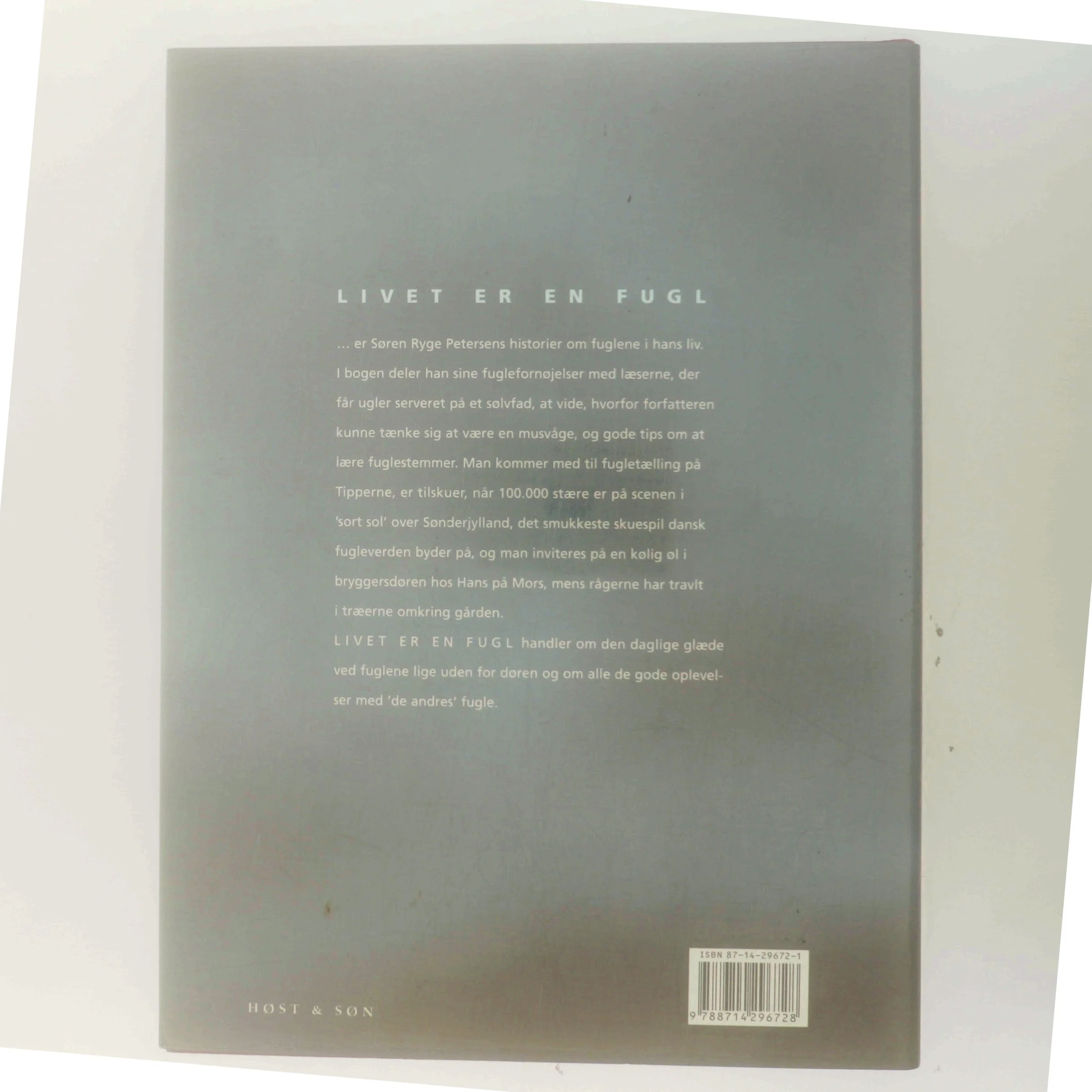 Livet er en fugl af Søren Ryge Petersen (Bog)