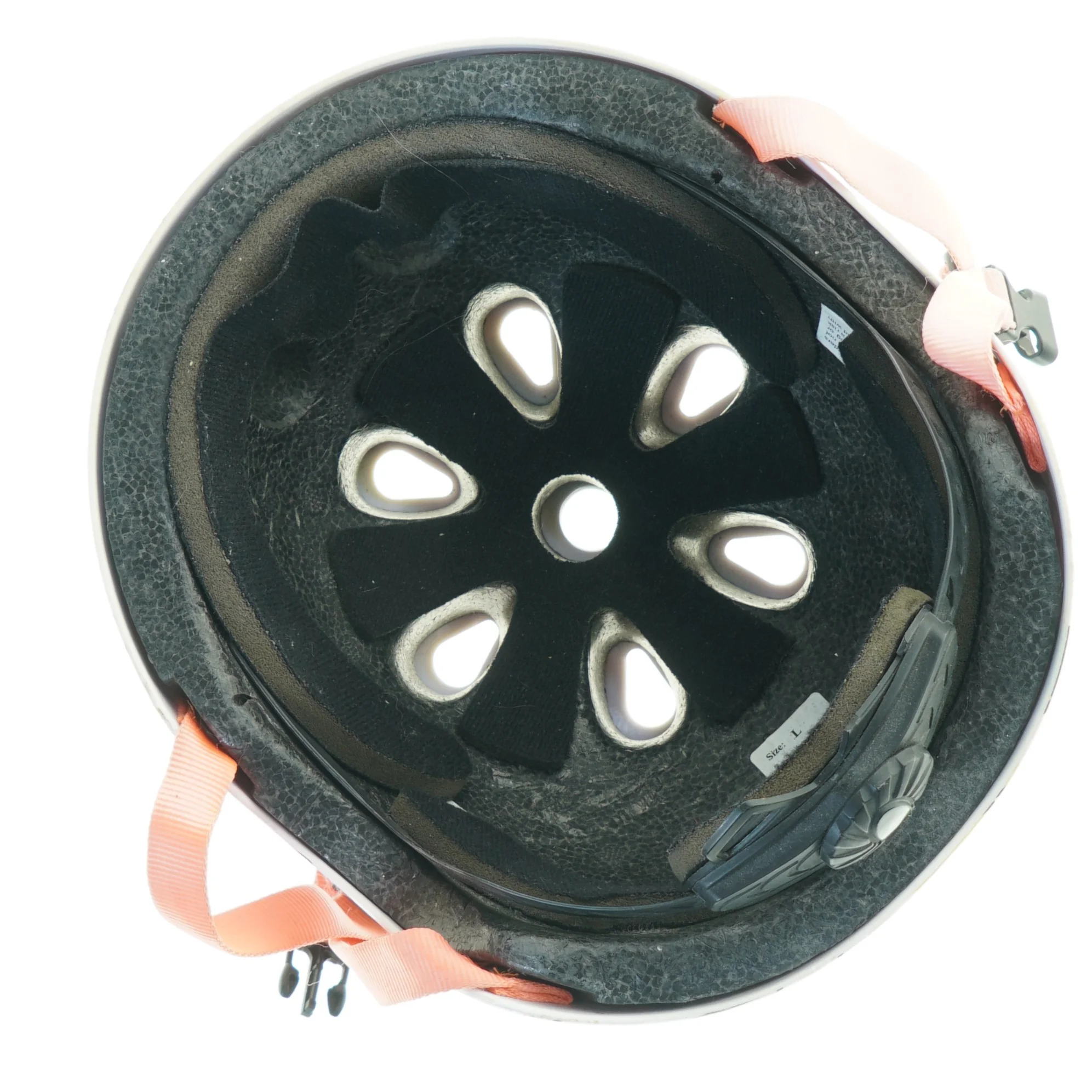 Dekoreret cykelhjelm (str. 57 til 59 cm)