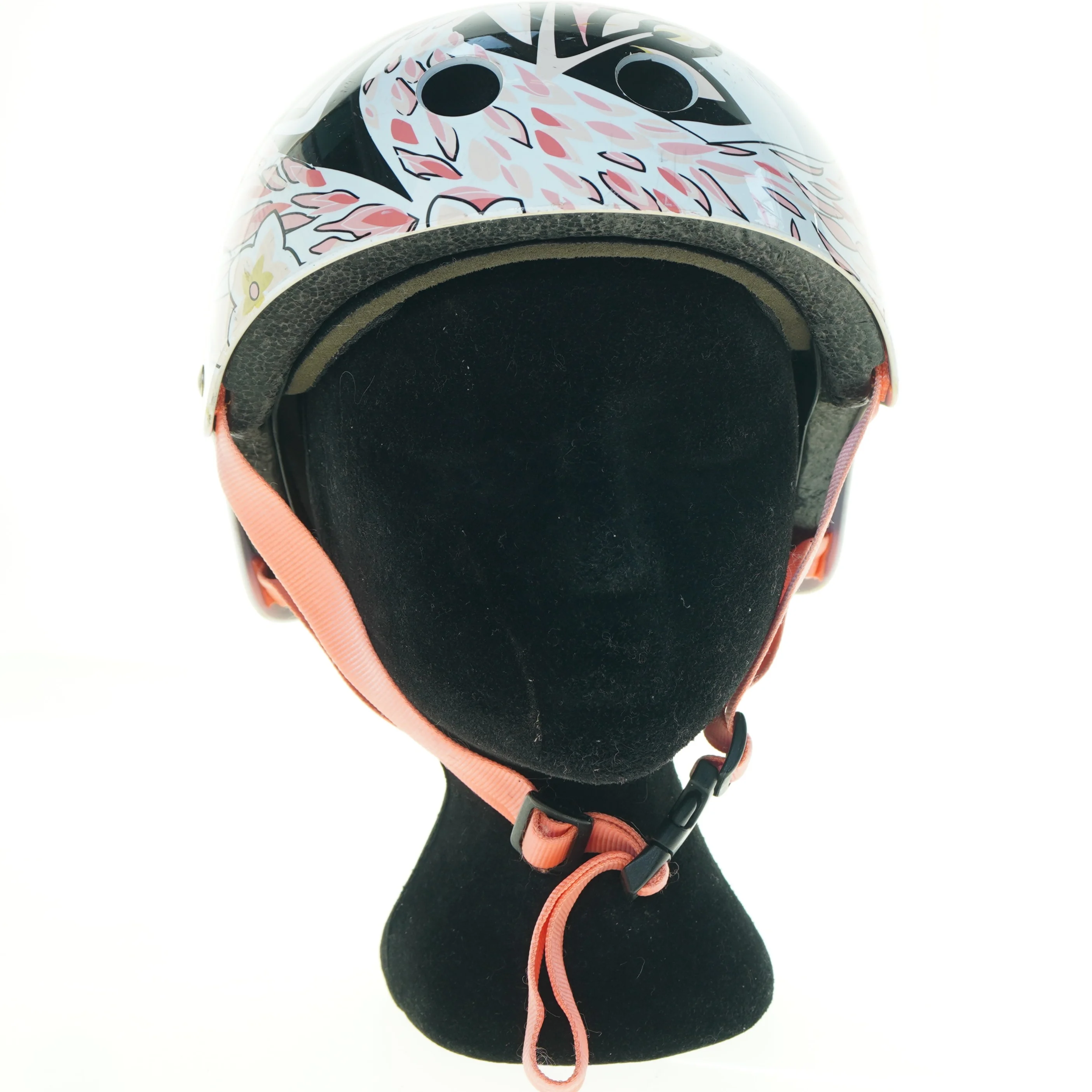 Dekoreret cykelhjelm (str. 57 til 59 cm)