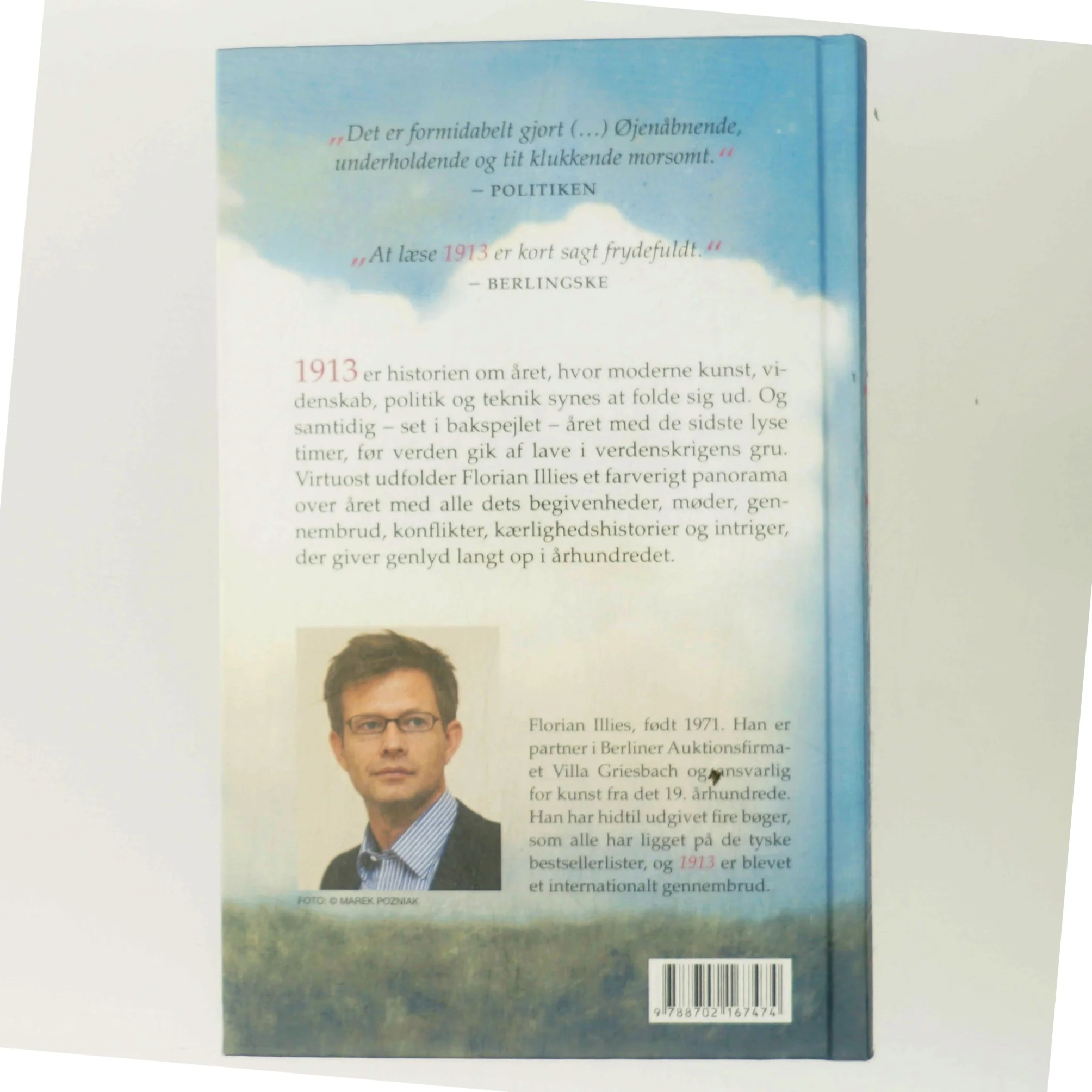 1913: Århundredets Sommer af Florian Illies (Bog)