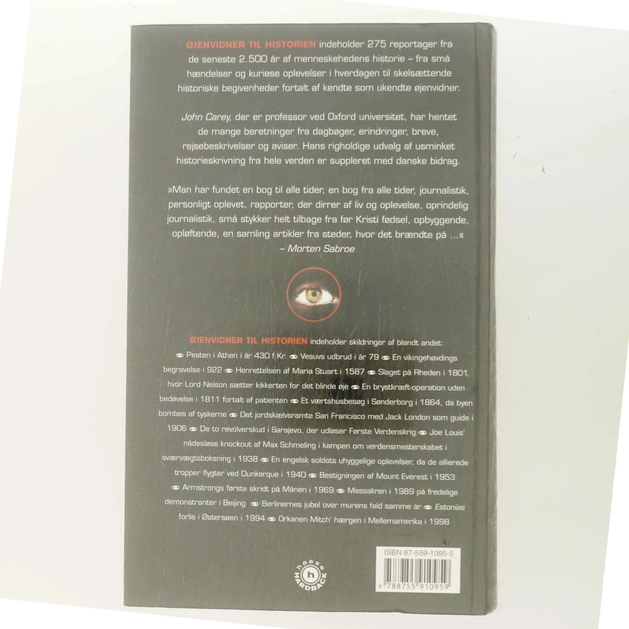 Øjenvidner til historien af John Carey (Bog)