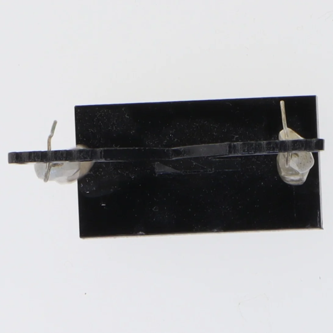 Øreringe med sten (str. 2,5 cm)