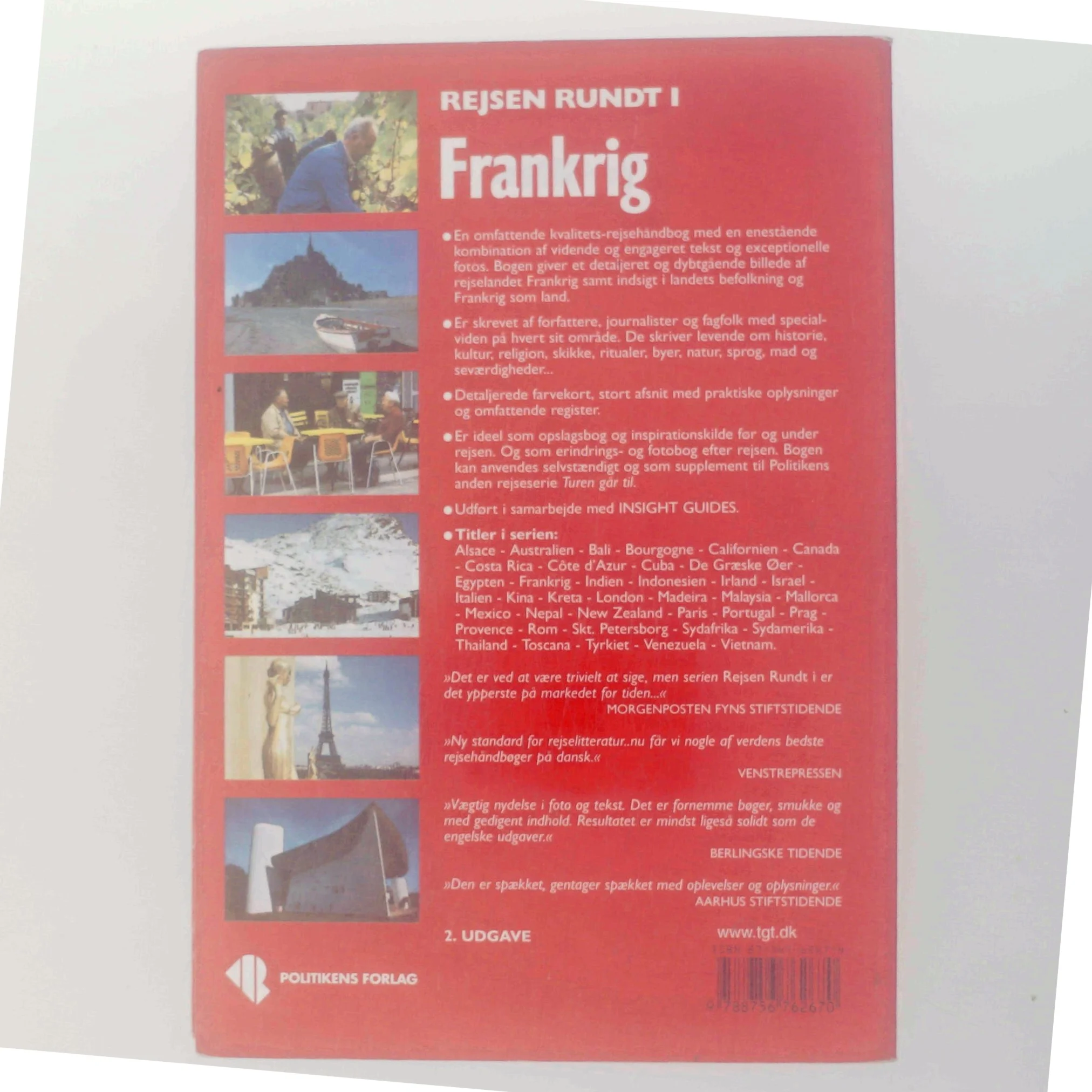 Rejsen rundt i Frankrig (Bog)