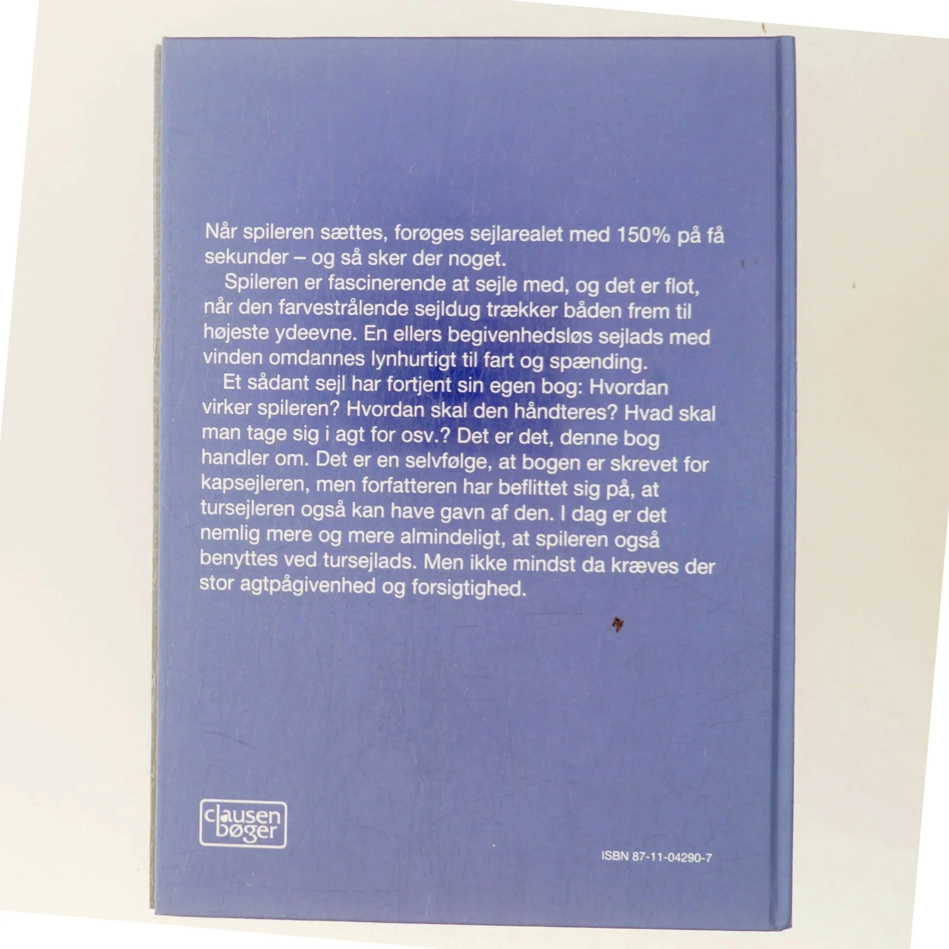 Spilersejlads af Bent Aarre (Bog)