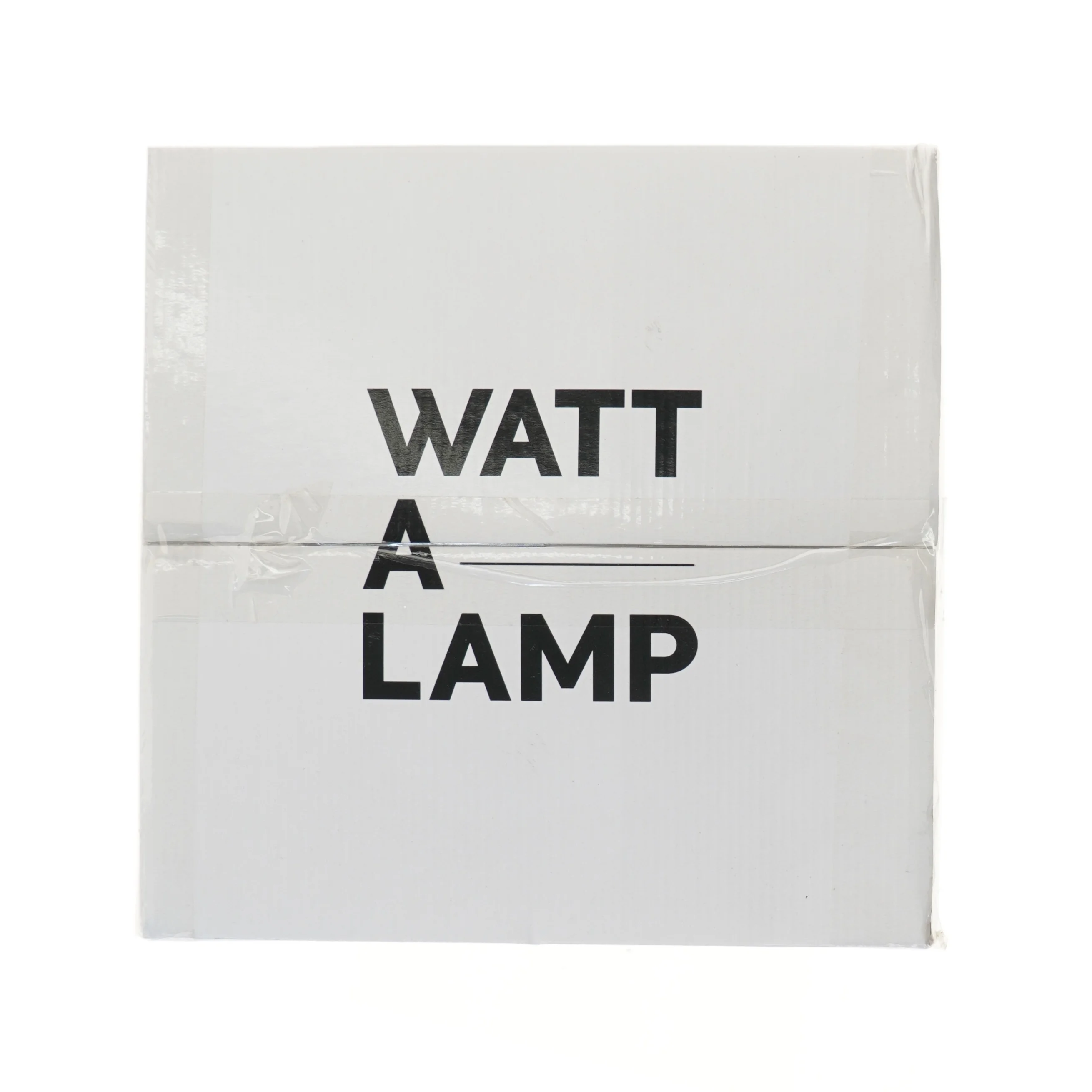 Gray bordlampe fra Watt A Lamp (str. 34 cm)