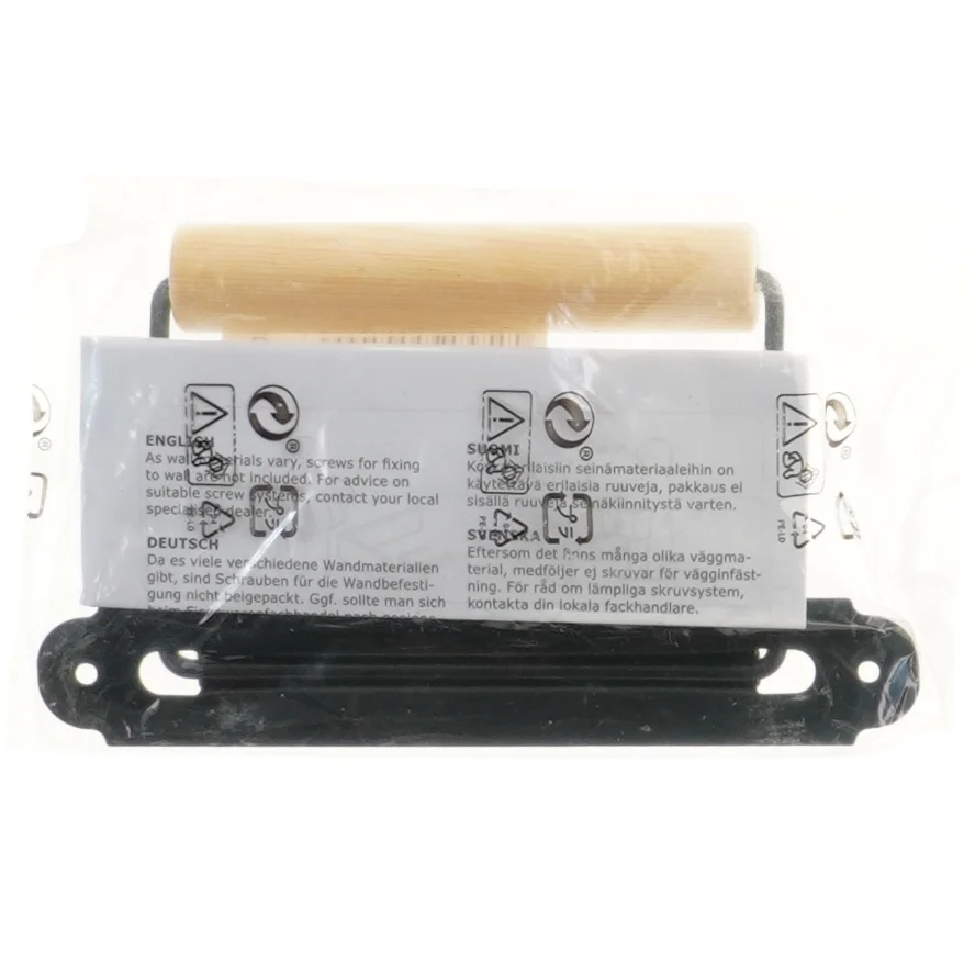 Vægmonteret toiletrulle holder fra IKEA (str. 17,5 cm)