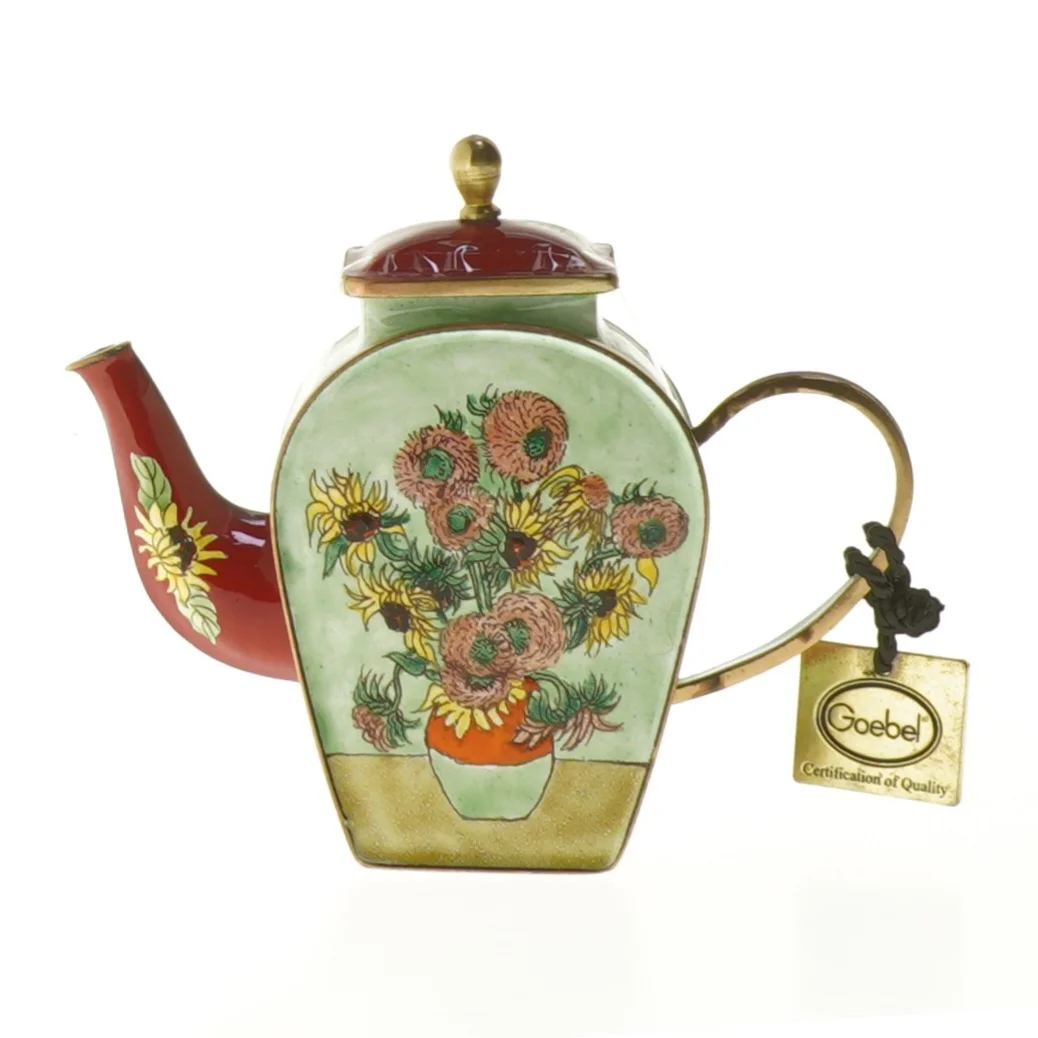 Dekorativ tekande fra Goebel (str. 10x12 cm)