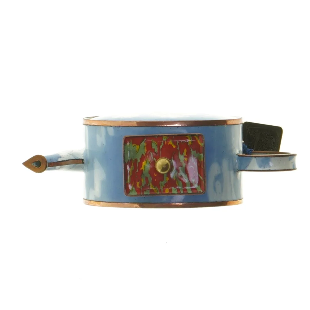 Miniature krukke med landskabsmotiv fra Charlotte di Vita MBE Collections (str. 12x8 cm)