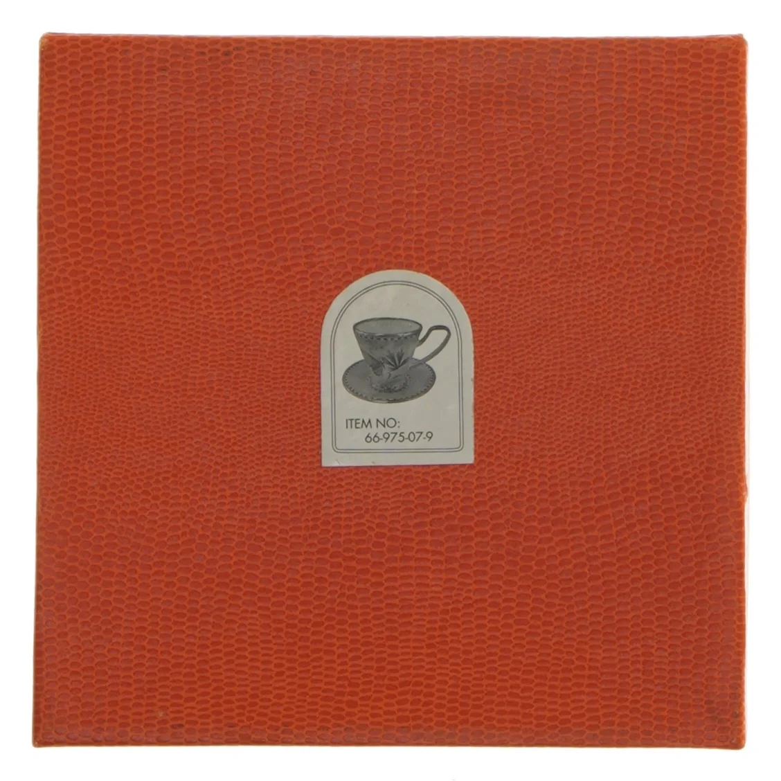 Dekorativ tekop med underkop fra Charlotte di Vita (str. 6 & 4 cm)