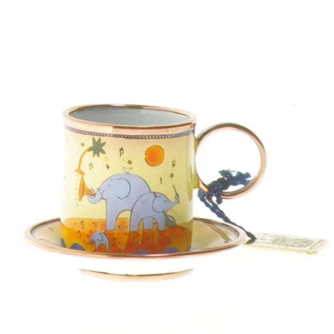 Miniature kop med underkop (str. 6 & 4 cm)