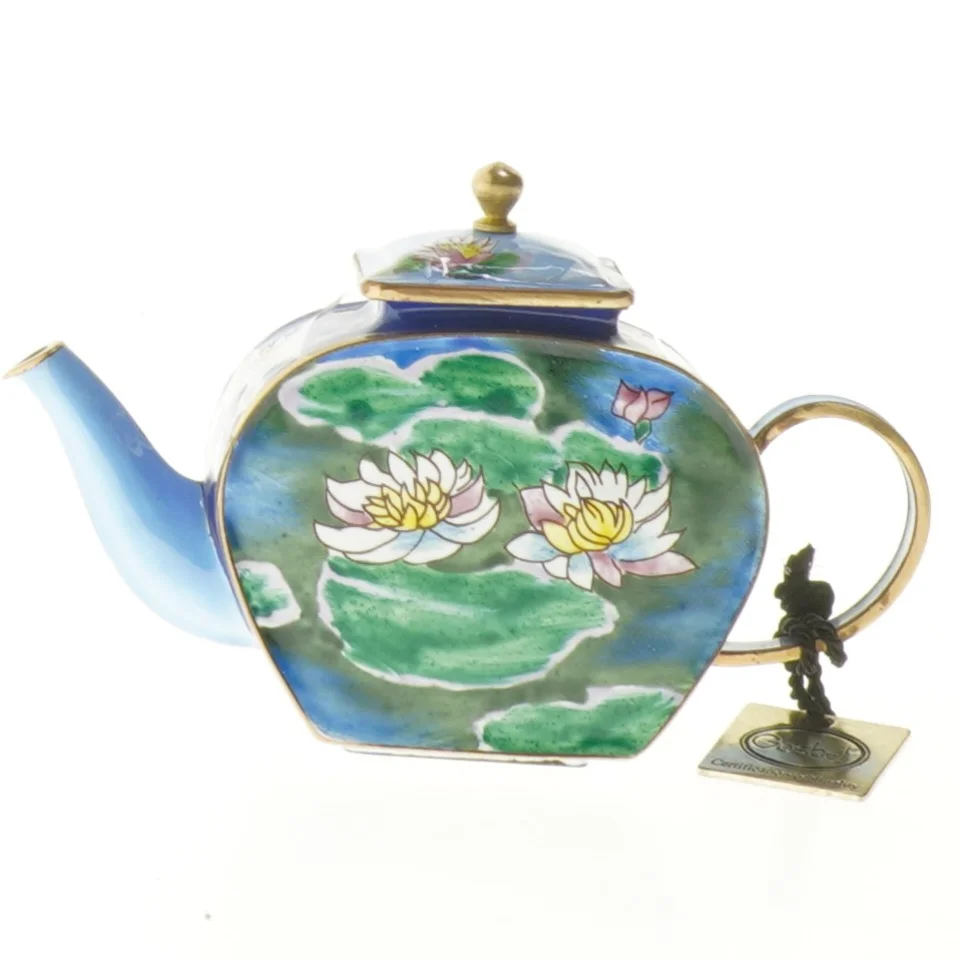 Dekorativt tekande fra Goebel fra Goebel (str. 13x8,5 cm)