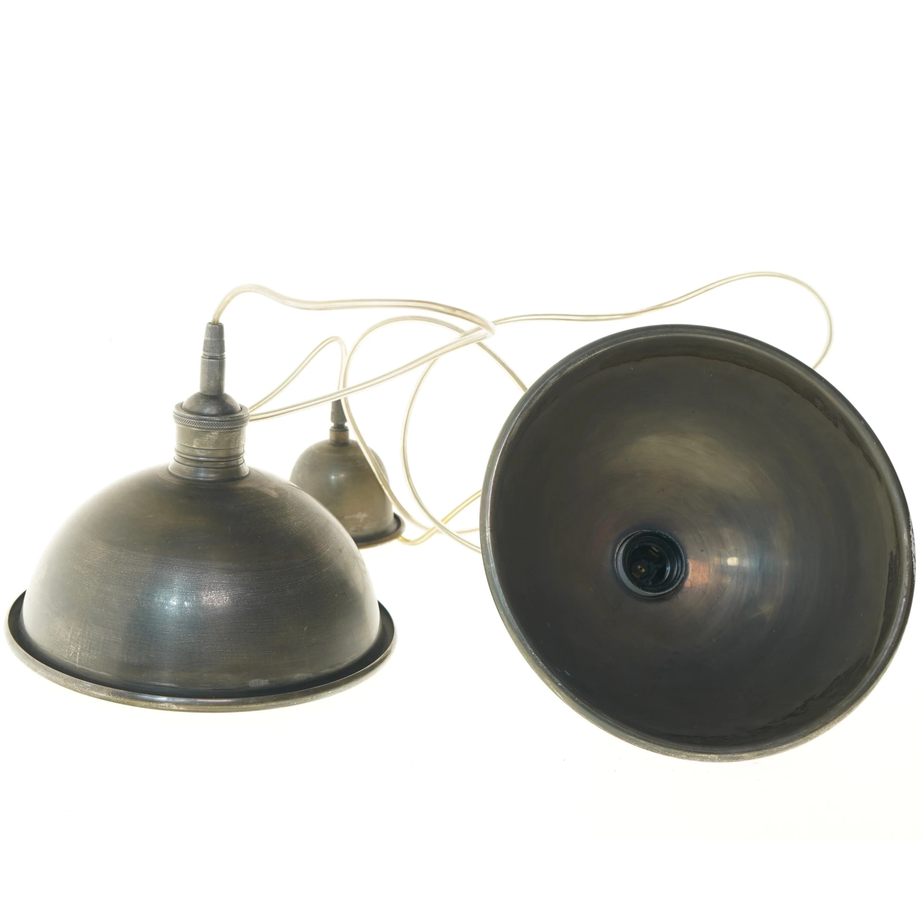 Metal pendel lamper (str. Ø 25 cm)